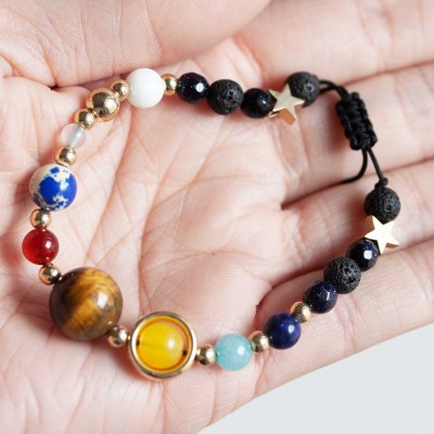 My World Lava Bead Bracelet